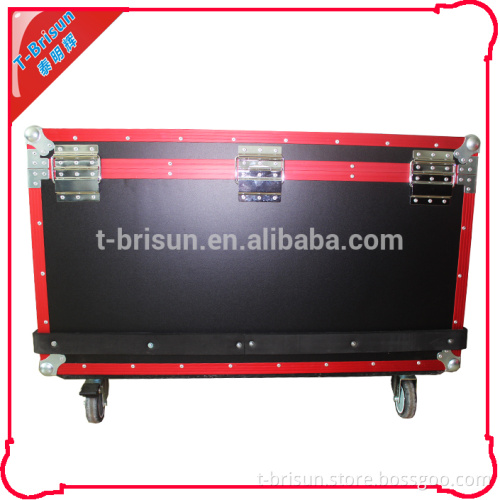 fireproof flight case with heavy duty caster